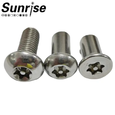 Pretaizdzīšanas Torx Pin uzmavas un skrūves Torx Skrūve